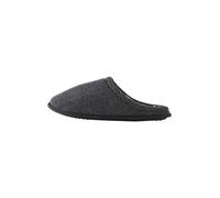 Next Pantoufle gris chiné / noir, Taille 40,5-41