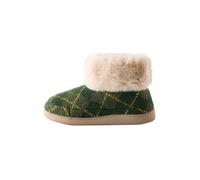 Next Pantoufle jaune / vert / vert foncé, Taille 39