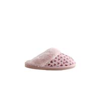 Next Pantoufle rose ancienne / rose foncé / noir, Taille 35,5-37