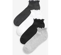 Next Paquet de chaussettes d'entraînement à semelle coussinée Frill Top 4
