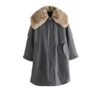 Next Parka mi-saison noisette / gris basalte, Taille XXL