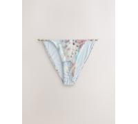 Next Pastel Blue Shell Tanga Bikini Bottoms