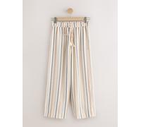 Next Peach Pink Wide Leg Summer Trousers