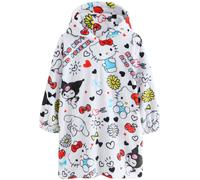 Next Peignoir 'Hello Kitty' jaune / rouge / noir / blanc, Taille 158