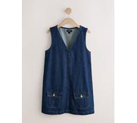 next Pinafore Denim Mini Dress bleu FR 54 (EU 52)