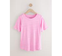 Next Pink Active Crew Neck Lightweight Short Sleeve T-Shirt