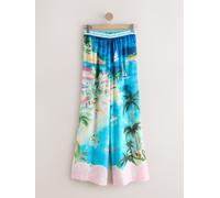 Next Pink/Blue Modal Wide Leg Trousers