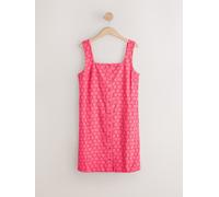 Next Pink Broderie Heart Dress Pink Broderie Heart EU 48 Tall (UK 20 T)