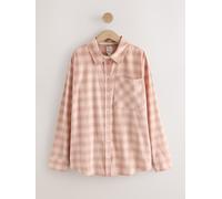 Next Pink Check 100% Cotton Shacket