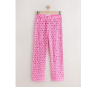 Next Pink Crochet Wide Leg Trousers