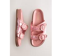 Next Pink Forever Comfort Sequin Footbed Sandals