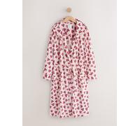 Next Pink Heart Cosy Lightweight Dressing Gown Pink Heart XXL (EU 48-50)