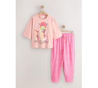 Next Pyjama olive / pitaya / poudre / noir, Taille L-XL