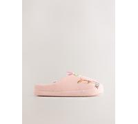 Next Pink Llama Plush Mule Slippers