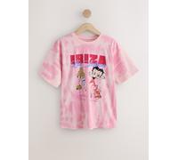 Next Pink Official Betty Boop Licence Graphic Short Sleeve Crew Neck T-Shirt