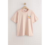 Next Pink/Orange Fruit Graphic Print Beach T-Shirt