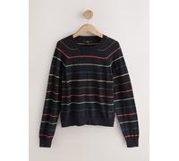 Next Pull col rond riche en coton au toucher doux