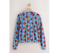 Next Pull col rond riche en coton au toucher doux