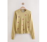 Next Pull col rond riche en coton au toucher doux