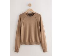 Next Pull col rond riche en coton au toucher doux