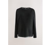 next Pull d'allaitement tricoté Grossesse Noir XL (FR 50-52)