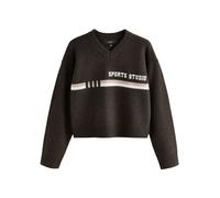 Next Pull-over beige / chocolat / blanc, Taille XXL