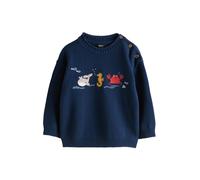 Next Pull-over 'Character' marine / safran / rouge / blanc, Taille 86