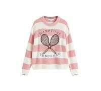 Next Pull-over écru / marron / rose, Taille XXL-XXXL