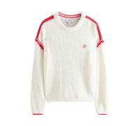 Next Pull-over rouge / blanc, Taille XXL-XXXL