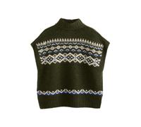 Next Pull-over vert foncé / blanc, Taille XL