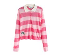 Next Pull-over vert gazon / pitaya / rose pastel / blanc, Taille S