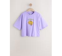 Next Purple Banana Graphic Beaded Short Sleeve T-Shirt
