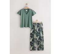 Next Pyjama à manches courtes vert XXL Regular (FR 54-56)
