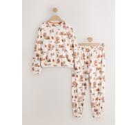 Next Pyjama à manches longues en coton pâle XL Regular (FR 50-52)