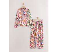 Next Pyjama à manches longues Rose XL Regular (FR 50-52)