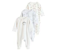 Next Pyjama beige / bleu clair / marron / gris, Taille 92