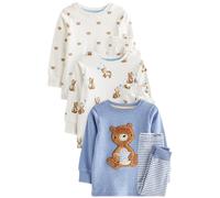 Next Pyjama beige / bleu clair / marron, Taille 98