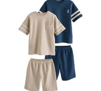 Next Pyjama beige / bleu marine, Taille 146