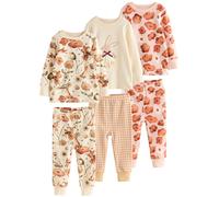 Next Pyjama beige / cappuccino / corail / rose, Taille 98