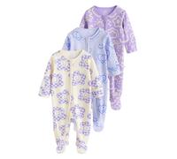 Next Pyjama beige clair / bleu / bleu-gris / violet, Taille 92