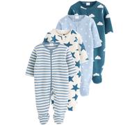 Next Pyjama bleu / bleu marine / bleu clair / blanc, Taille 86