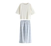 Next Pyjama bleu clair / blanc, Taille L