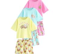 Next Pyjama bleu / jaune / rose, Taille 98