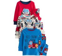 Next Pyjama bleu / jaune / rouge / blanc, Taille 98