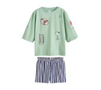 Next Pyjama bleu marine / vert clair / rouge / blanc, Taille XXL-XXXL