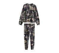 Next Pyjama chamois / anthracite / vert / rose clair, Taille 4XL-5XL