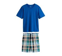 Next Pyjama court bleu / vert / orange / blanc, Taille M