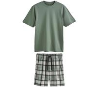 Next Pyjama court vert / noir, Taille S