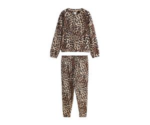 Next Pyjama crème / chocolat / noir, Taille 4XL-5XL