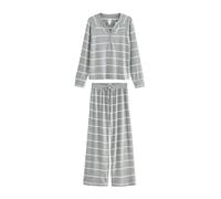 Next Pyjama gris chiné / blanc, Taille XXL-XXXL